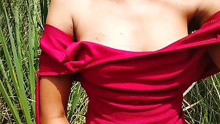 Indian Outdoor Village Desi Girl Breast Milk Shooting Nude Vlog Hindi Clear Voice