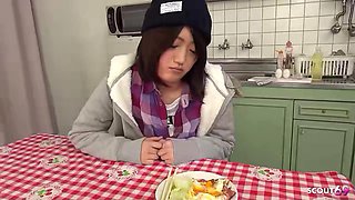 Japanese Step-Sister First Time Sucking