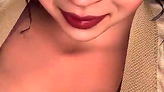 Hot Asian Milf maid spreads her legs and lifts them to get anal sex