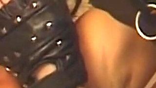 Mature Brunette Submissive Stretched Wide by Massive Toy