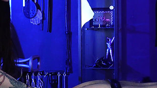 Spanked & Fucked - Sub Gets BBC Strapon Deep and Hard