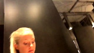 Amateur Blonde Teen Anal Dildo