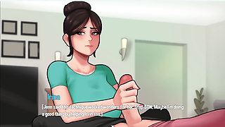My Stepmom Linda Helps to Reduce My Sexual Tension After Caught Watching Her Jiggling Bouncy Boobs