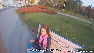 Hardcore glasses - fucking instead of lectures