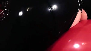 Sexy Fetish Model in Shiny Latex Catsuit Teasing You so! Curvy MILF - Erotic Beautiful