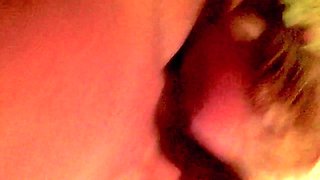 Blonde Busty's Wild Passion with Cum on Ass