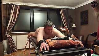 DomLady Mia - Punishment of terror for the Slave - Training: Ass Fucked by the Fucking Machine - Part 3