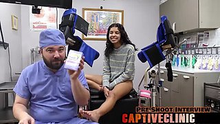 Aria Nicole's Midnight Medical Exam Turns Into Rough Bondage