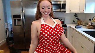 SelfDesire Hot redhead babe Jayden Cole outdoor masturb