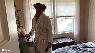 Horny East Coast Stepmom Takes Rough Anal Creampie