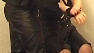 Bound Mature Blonde Endures Intense Spanking and Anal Play