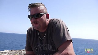 Outdoor Sex on a Rocky Shore