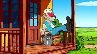 Redneck's Slutty Wife. Cartoon