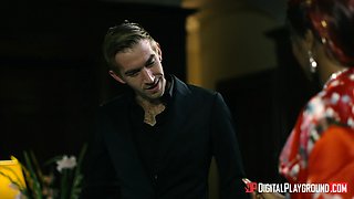 Lewd MILFs interracial incredible sex video