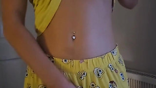 Stripping From My Spongebob Pjs