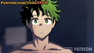 Deku and Uraraka Sharing A Pasionated Night In A Motel
