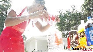 Delicate Tori and Chanell's big ass clip