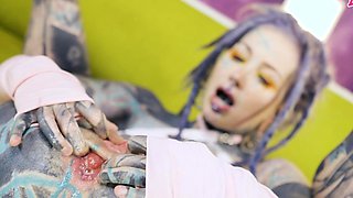 PornBox-Heavily Tattooed DAP Threesome