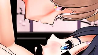 Mumei x Kronii mating press