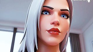 Ashe Showing Her Hot Naughty Ass - Ai Gerou