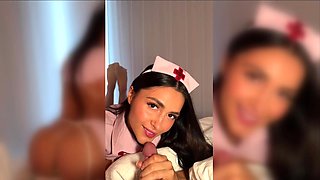 Sexy Nurse Fucked (1080p) - POV Homemade Cosplay Hardcore with Anal plug