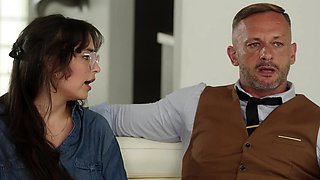 Teen blowjob threesome