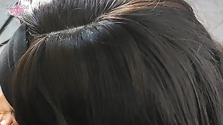 Fucking the Throat with Throbbing Cock and a Lot of Cum in the Mouth