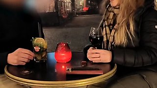 Cute brunette young hookup amateur teen blowjob