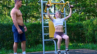 Milka Wey Works Out On His Dick