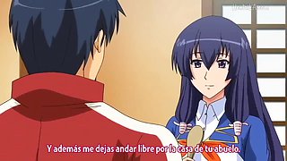 Anime cutie with big tits hot video