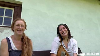 Czech Country Girls Maya & Vera POV Porn