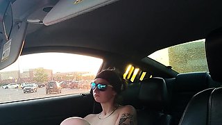 Public Play at Hyvee - Adult Toy Solo in Car
