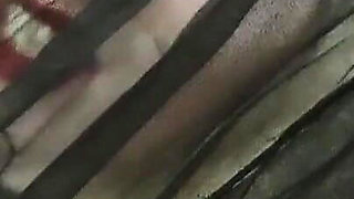 Black Seamed Pantyhose Domination