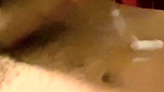 Amateur hands free close up blowjob