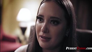 Naughty Bride Gia Paige Fucks Priest Steve Holmes in Church - Rough Sex & Big Tits