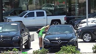 Shy Asian Teen Paris Deep Throats Big Cock For Sugar Daddy