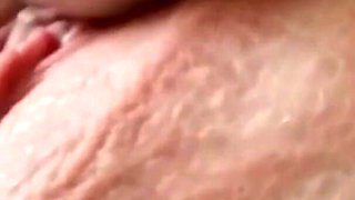 BBW Slut Masturbates Clitoris with Magic Wand in the Morning Until Orgasm