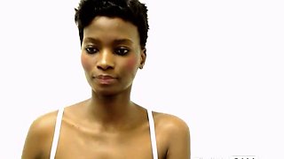 South African Babe With Black Beauty