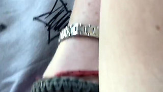 Pussy N Pubes Play in Transport Makes My Fingers Smell Amazing!