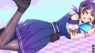 Live Waifu Wallpaper - Part 11 - College Girl with Big Boobs Fucked Hard by Loveskysan