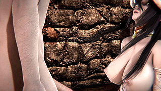 Hardcore Sex with Albedo L 3D Hentai Uncensored