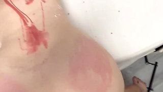 Hot Wax Session While We're Having Sex