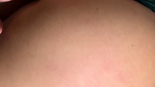 Model massage amateur fingering babe during session