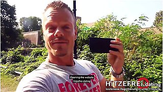 Mia Bitch In Hot Outdoor Sex With Curvy German Blonde Milf