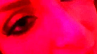 Amateur redhead MILF has facial