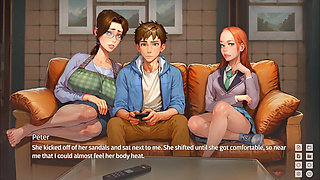 Taffy Tales: the Horny Mature MILF Got Caught Pounding Her Pussy on the Couch - Episode 19