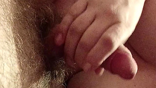 Handjob for Hubby & His Dick Between My Tits Pt.1