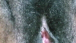 A Woman with Hairy Pussy in Her Secretary Outfit