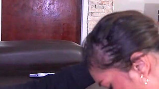 Stepson Blakmils Cheating Stepmom Rough Blowjob & Deep Creampie Pounding