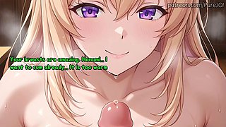 Blonde Honamis Post-Class Erotic JOI Relief